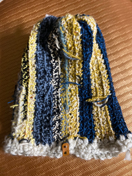 HANDMADE HIGH QUALITY  BEANIE (VERTICAL)