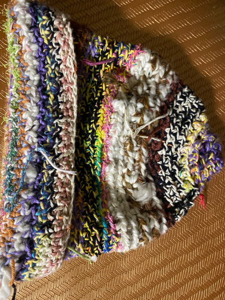 HANDMADE HIGH QUALITY  BEANIE (HORIZONTAL )