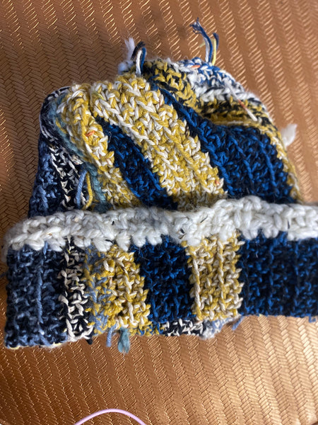 HANDMADE HIGH QUALITY  BEANIE (VERTICAL)